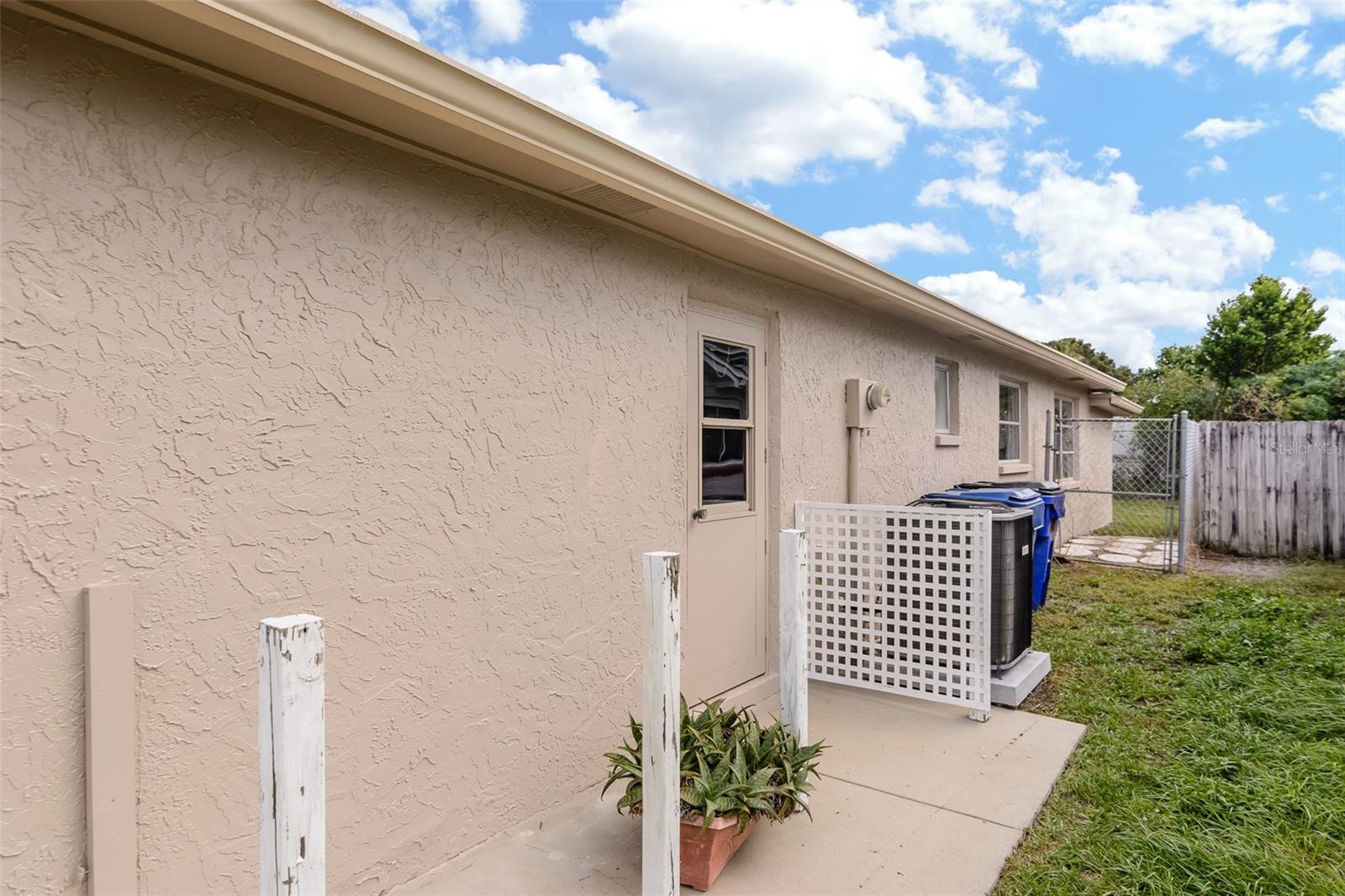 Side Garage Door