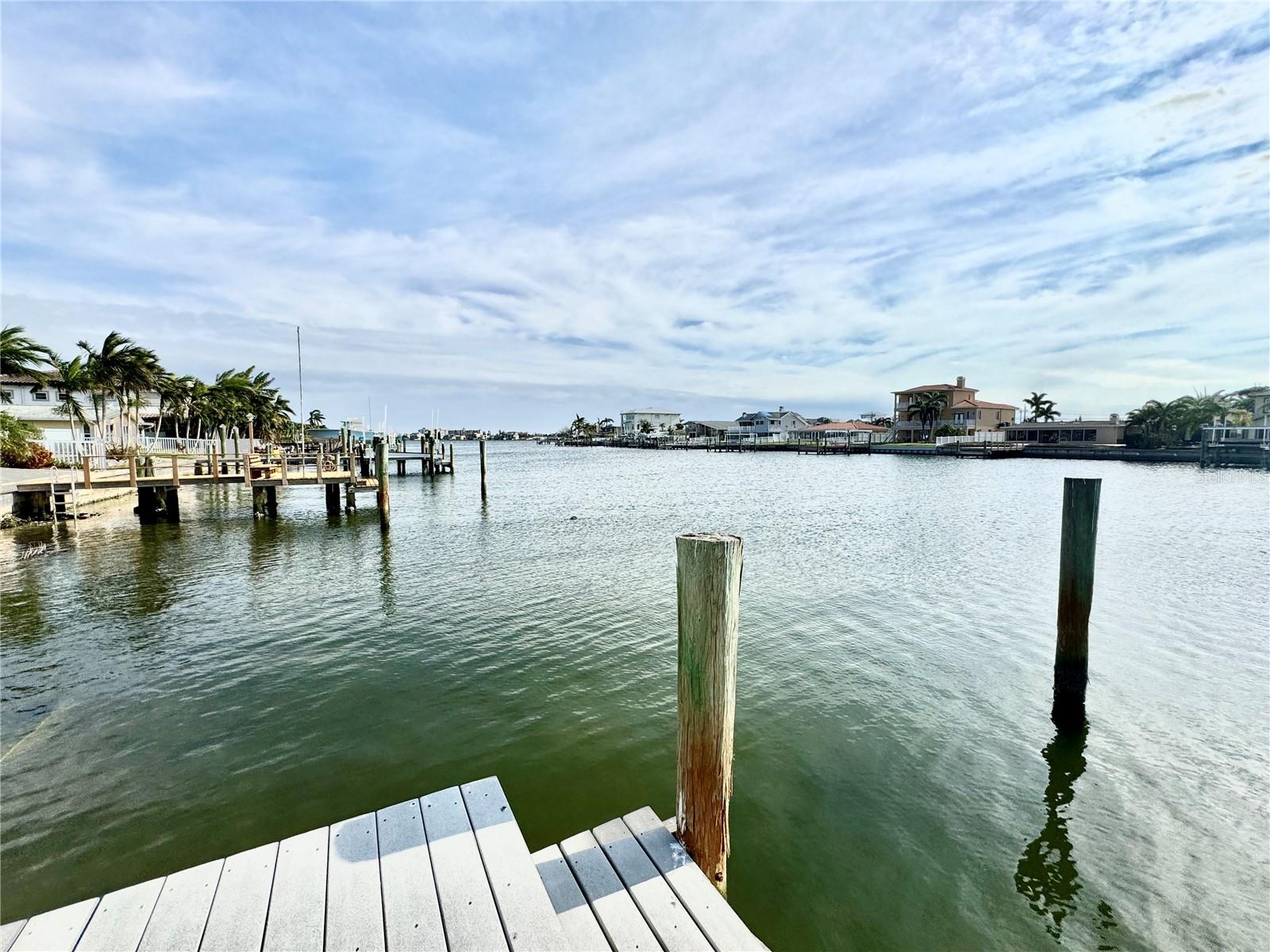 Canal meets the Intracoastal Waterway.