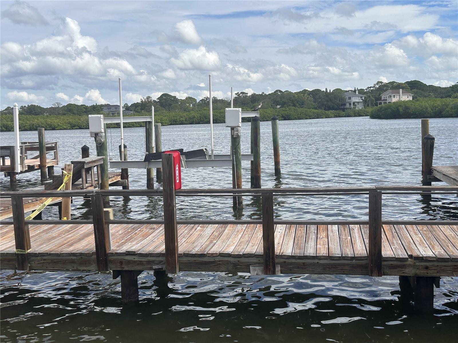 Dock for your enjoyment.