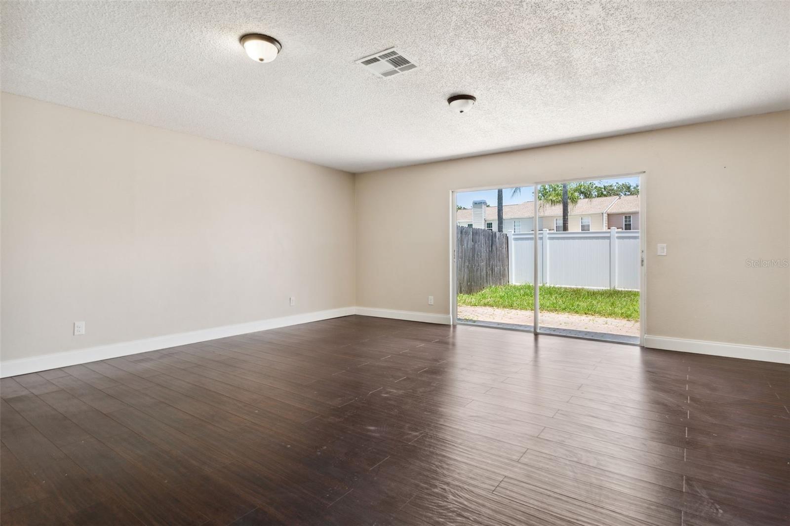 Living-room  & Dining-room area