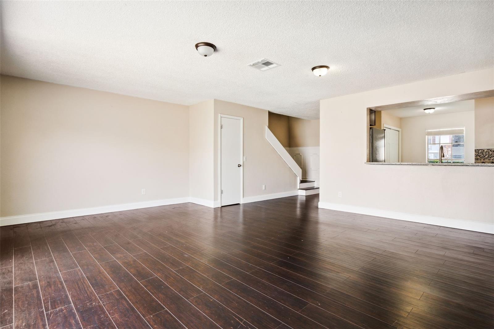 Living-room  & Dining-room area