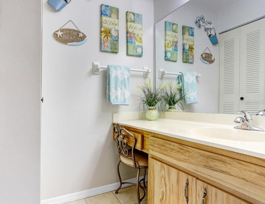 Primary Bathroom with vanity