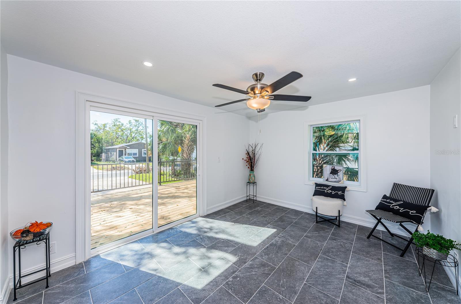 Sliding Glass Door to Deck