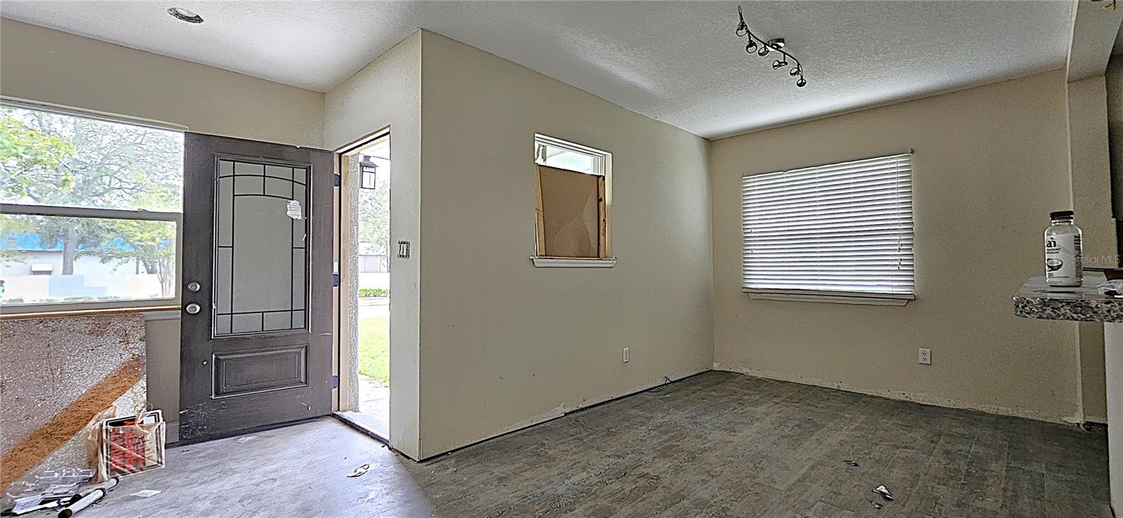 Main door and Dining area