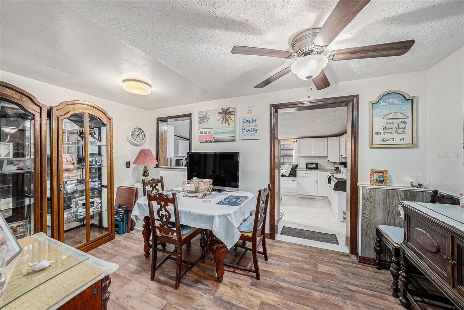 Living Room/Dining Room Combo with Luxury Vinyl Floors 4