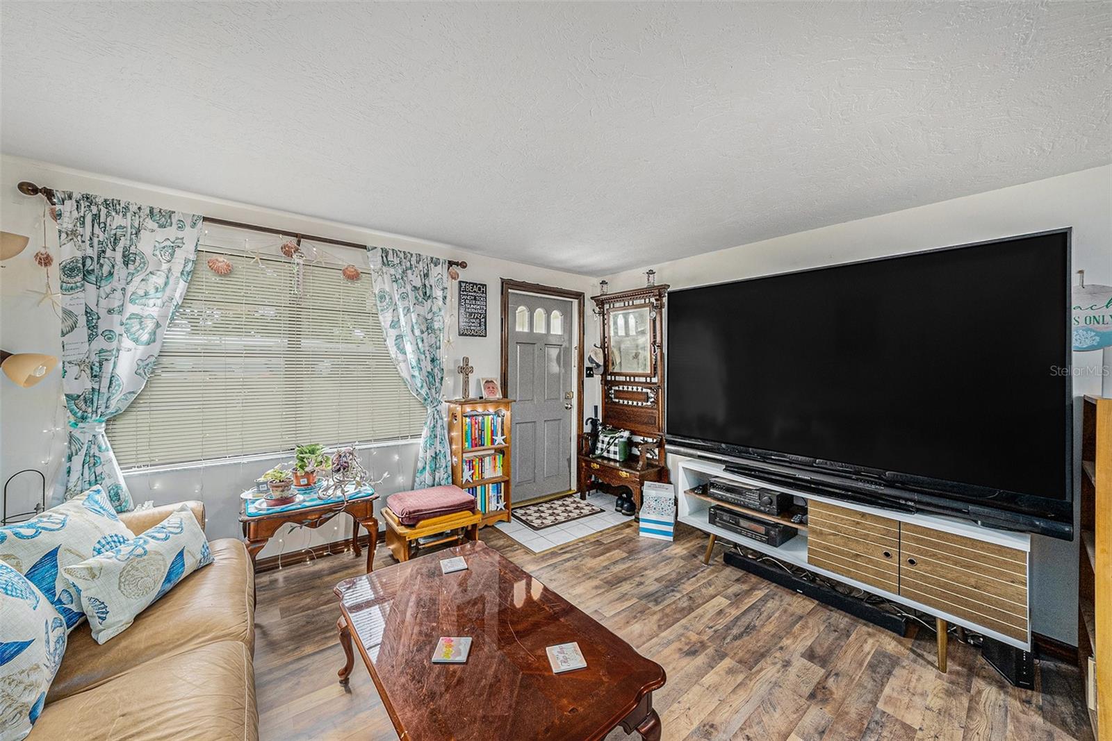 Living Room with luxury vinyl floors 2