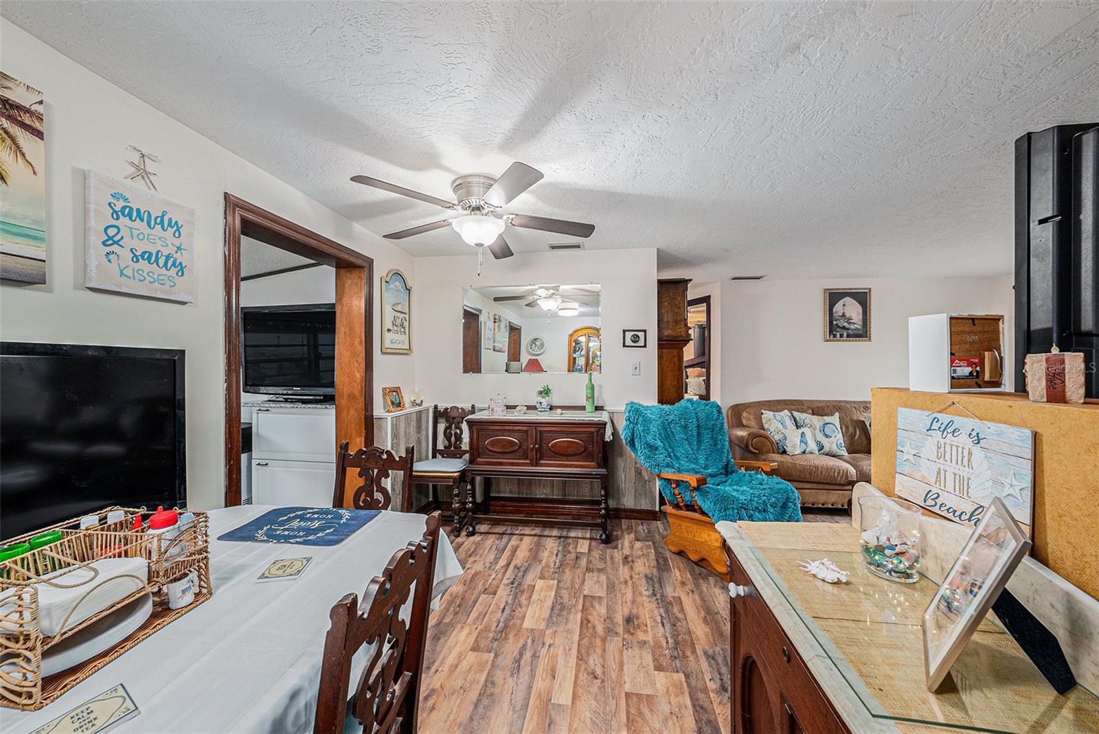 Living Room/Dining Room Combo with Luxury Vinyl Floors 3