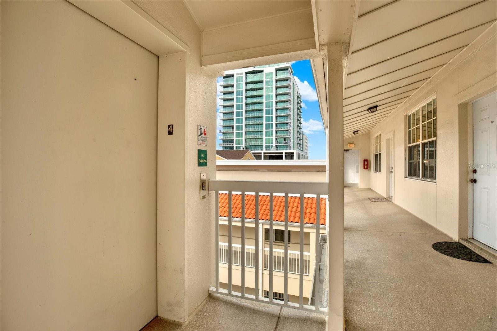 Direct elevator access and stunning city views right outside your front door.