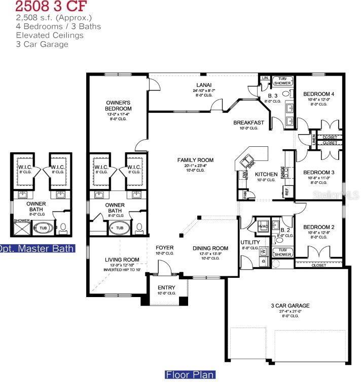 2508 Floor Plan