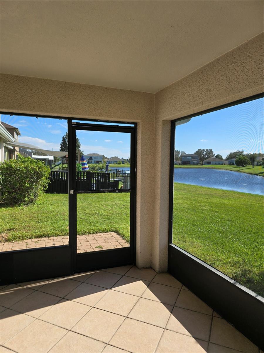 screened back porch