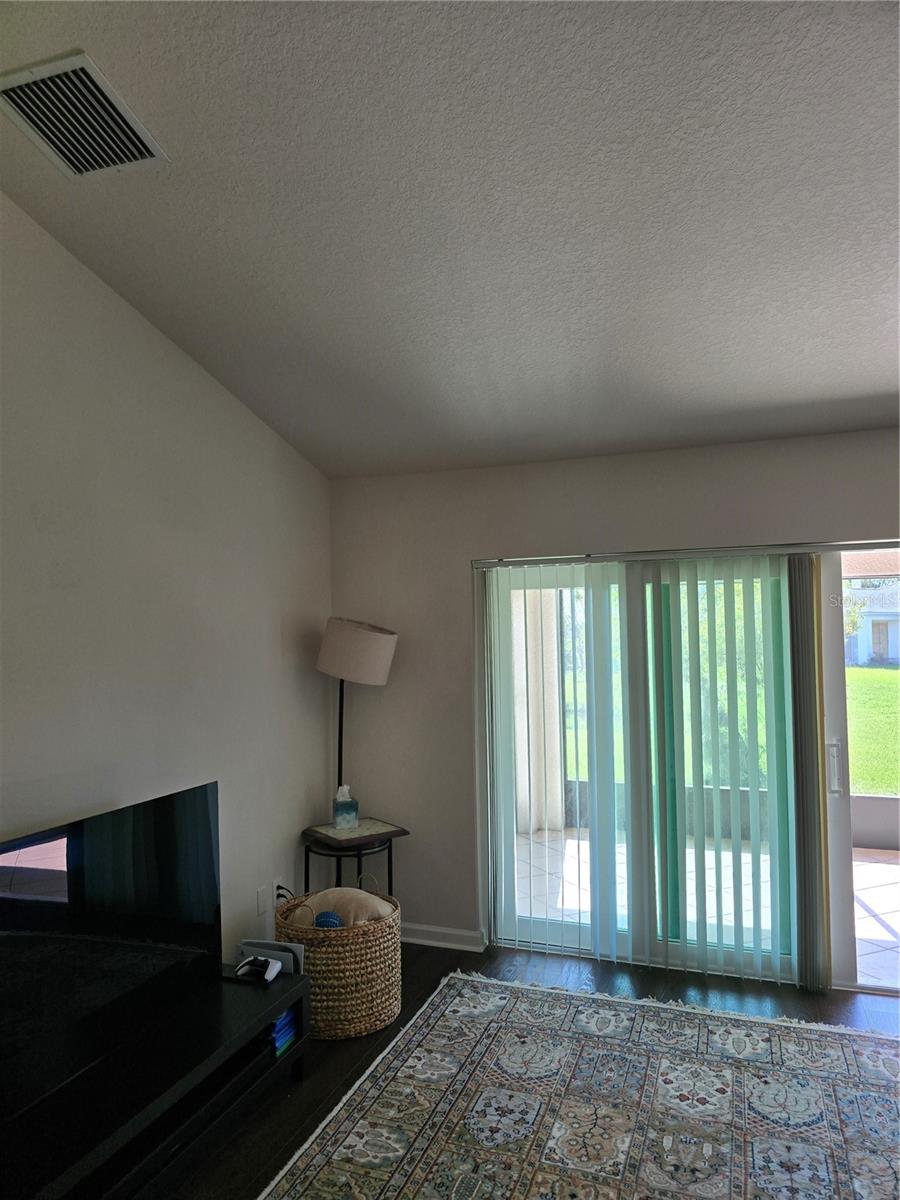 family room entry to back porch