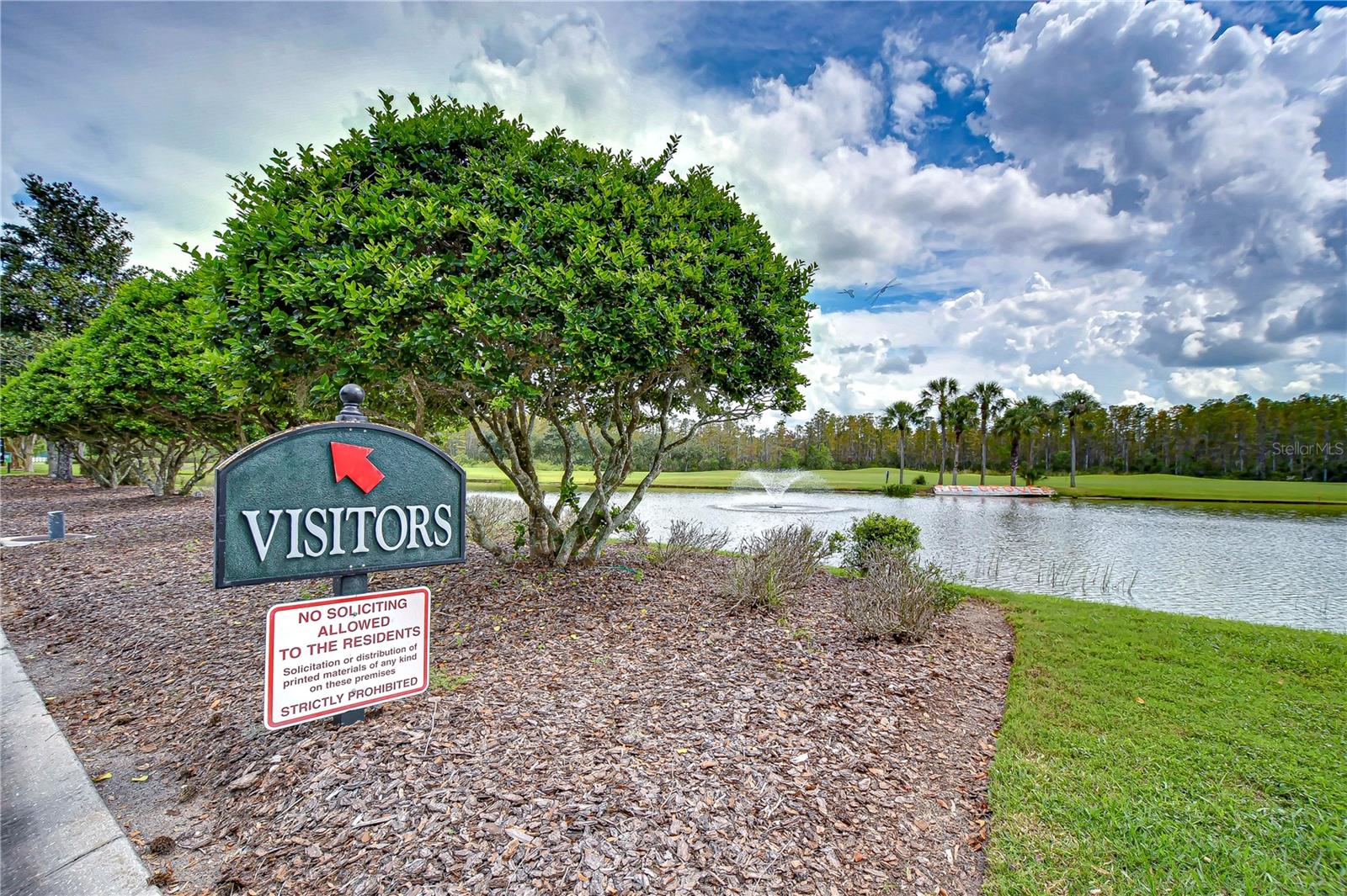 Entrance to community