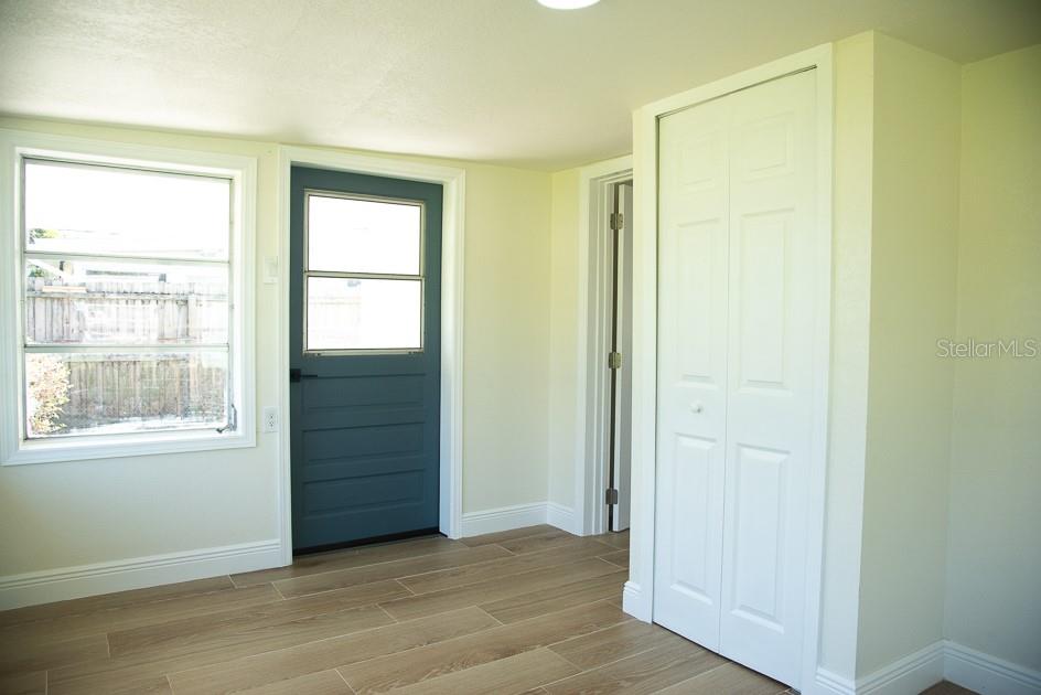 bedroom 3 with exterior door access