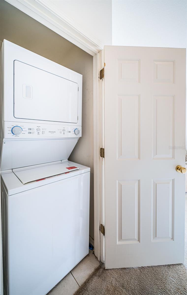 Laundry closet - Upstairs