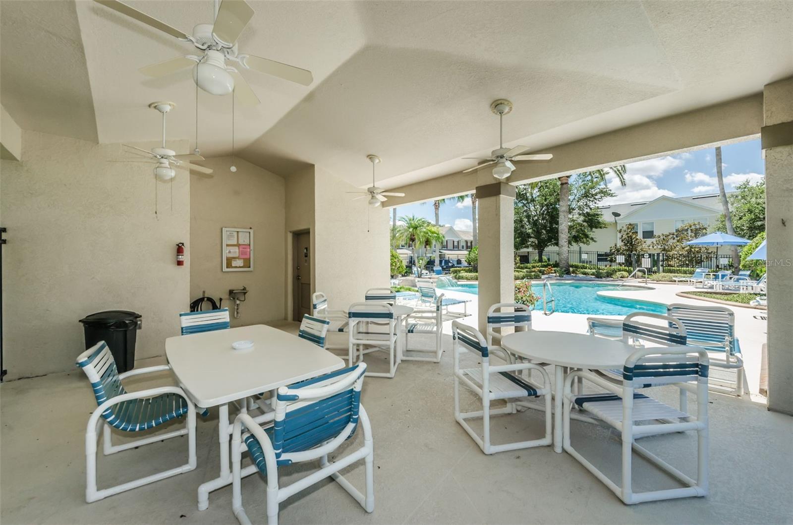 Community Pool Patio