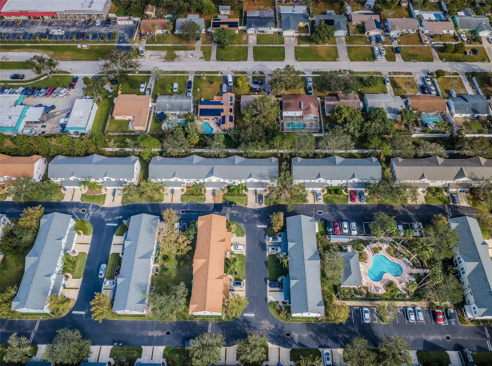 Aerial View of Community