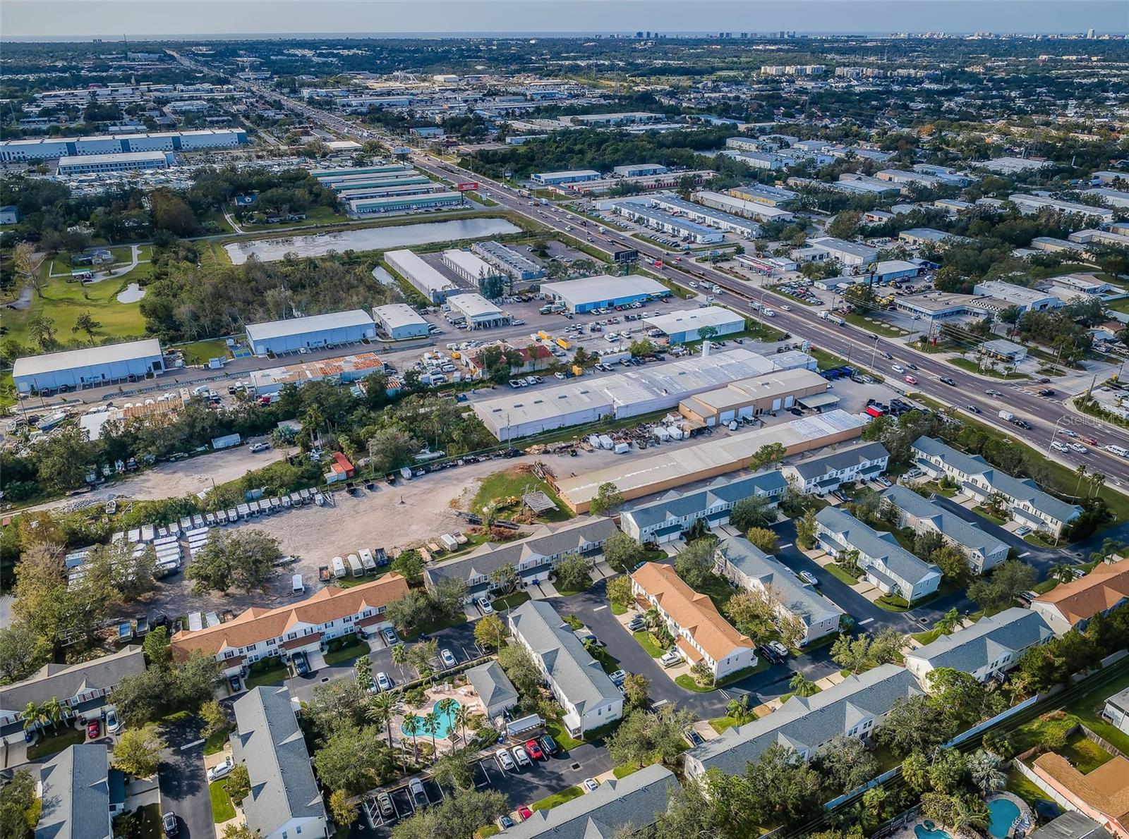 Aerial View of Community