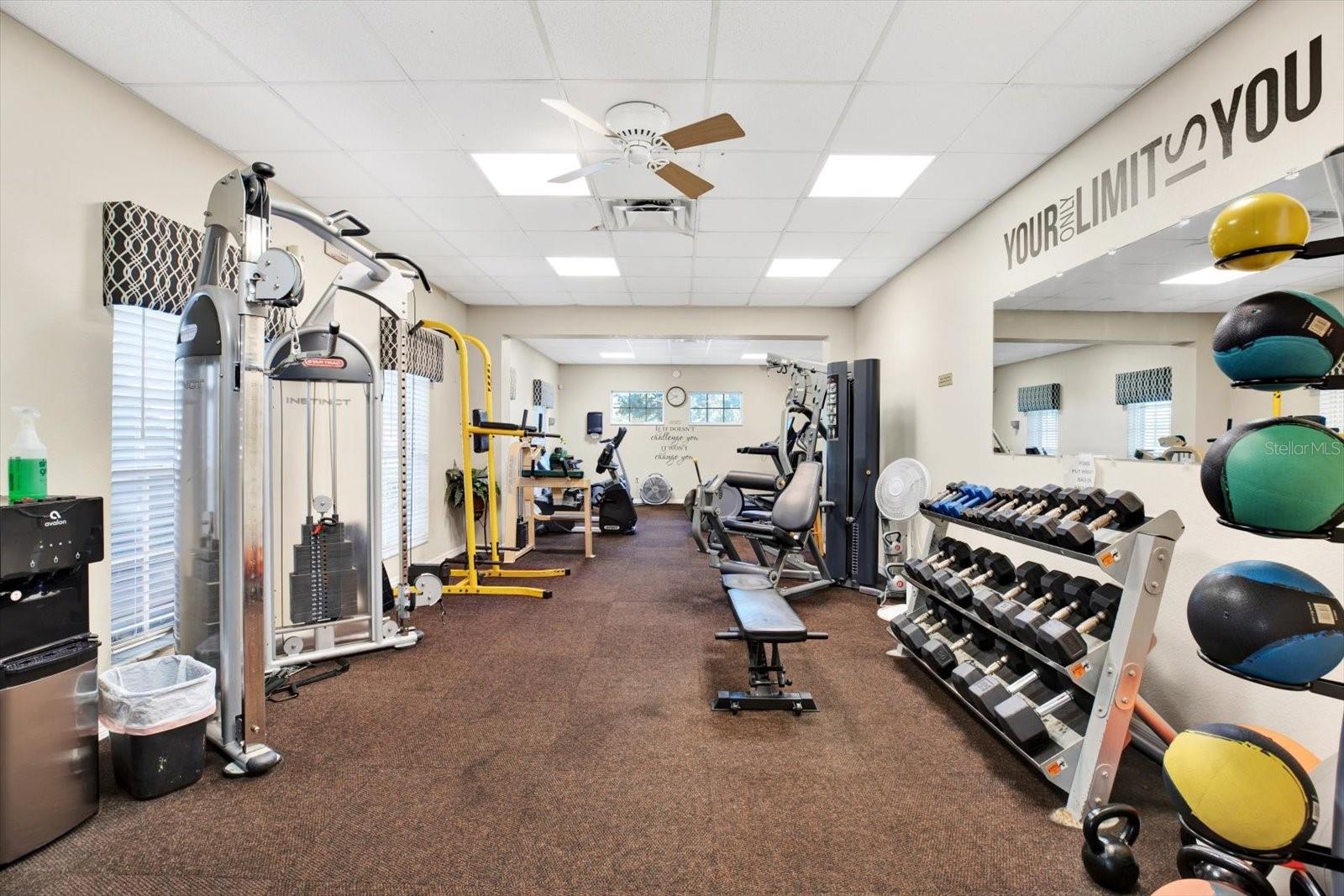 Fitness room