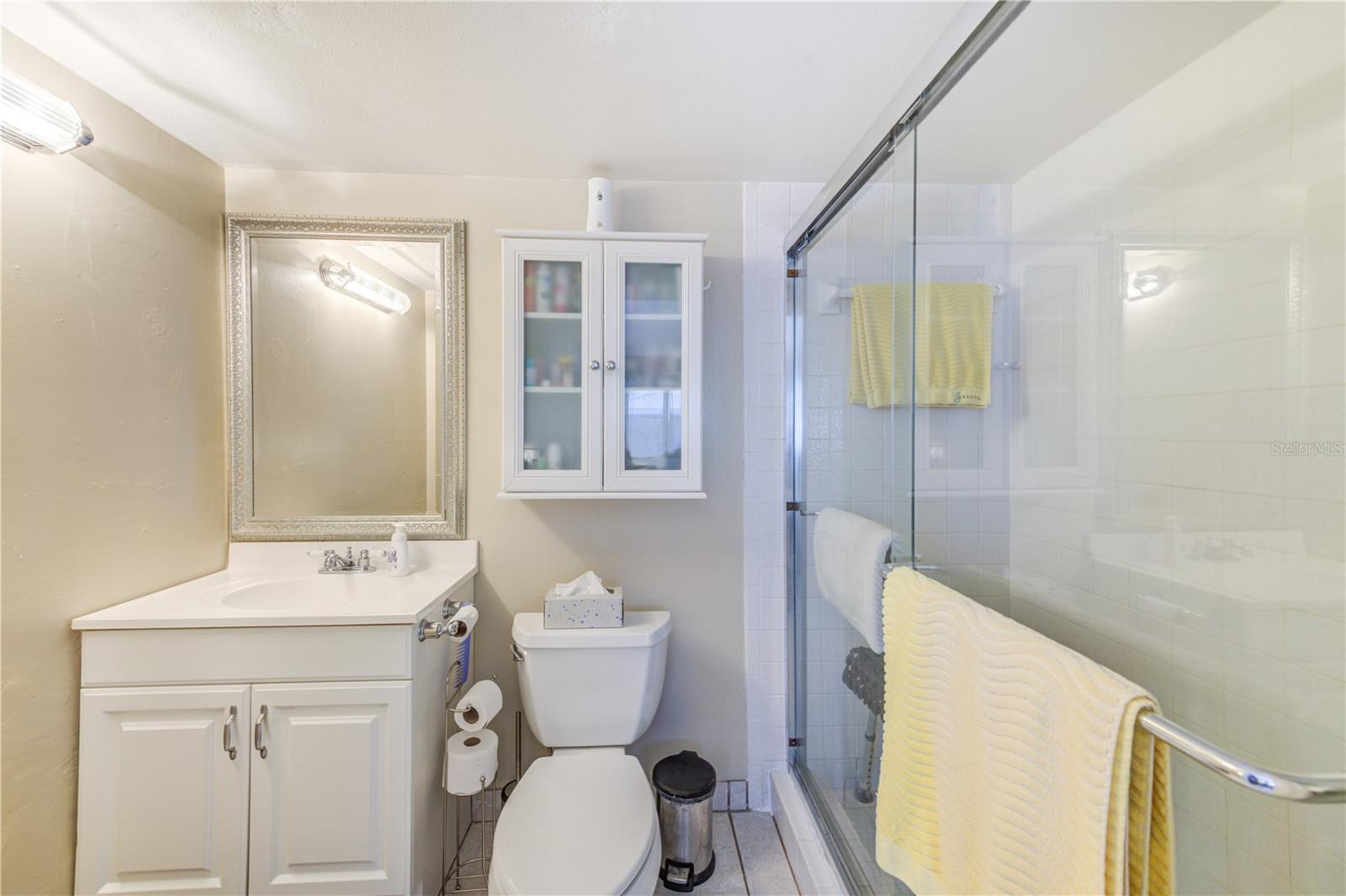 PRIMARY ENSUITE BATHROOM WITH WALK-IN SHOWER