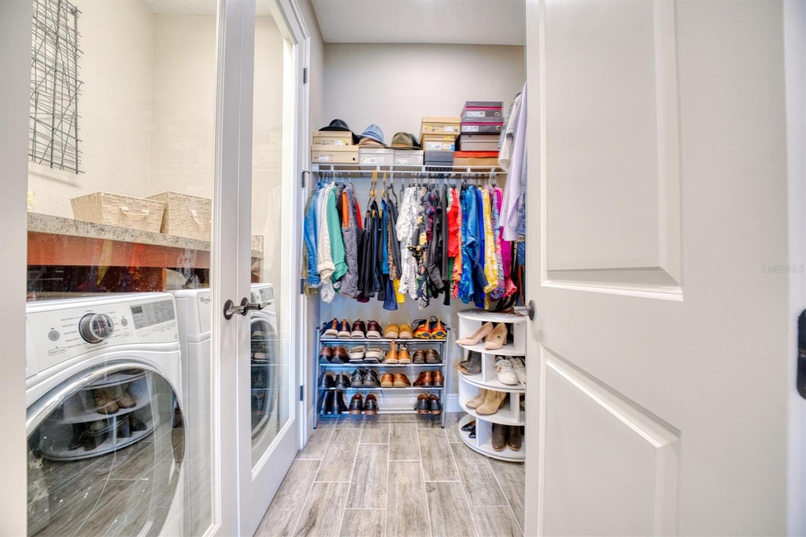 The Laundry Room in the Master Bath