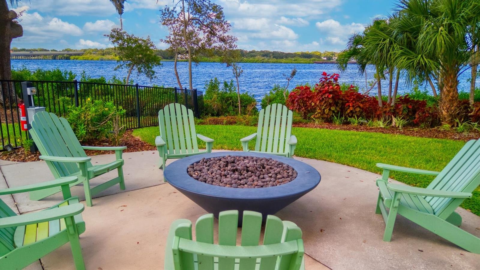 The Fire Pit by the Community Pool Area