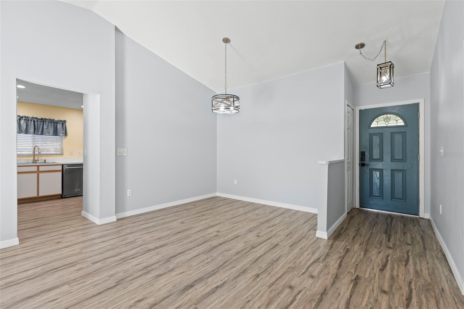 Dining Room, Kitchen Entry and Foyer Entry