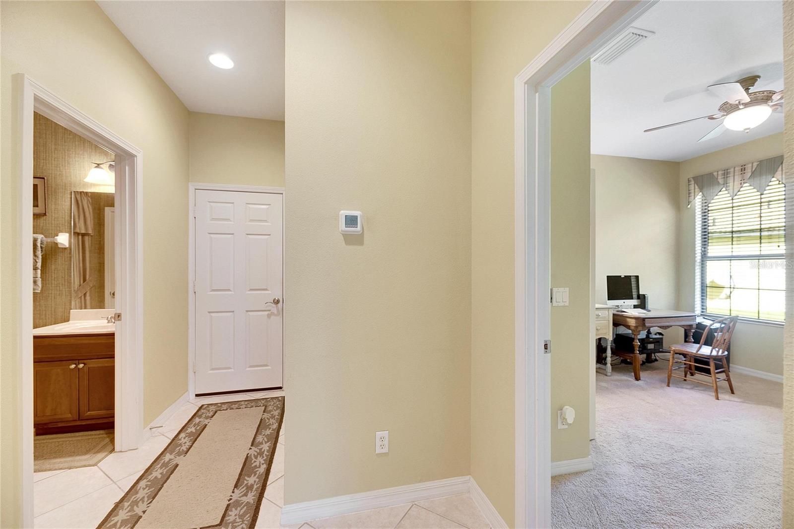 Hallway to second bedroom