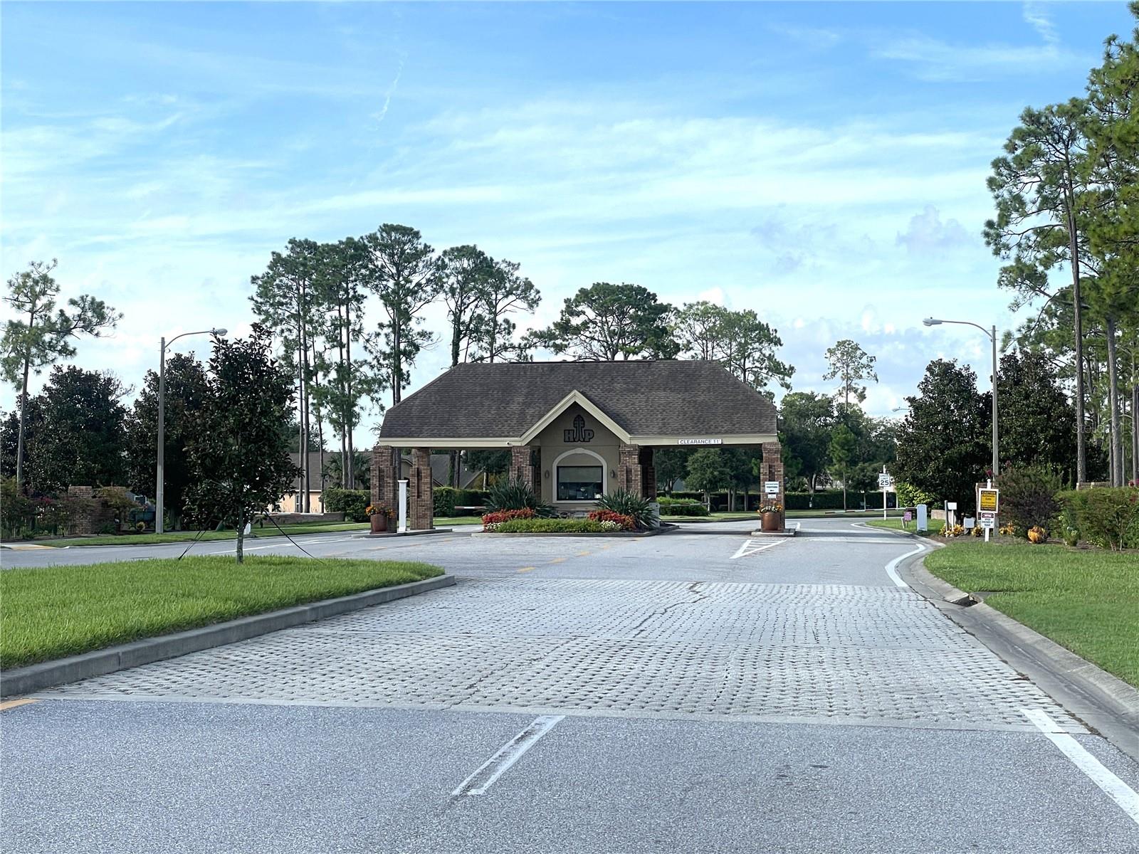 Manned Guard Gate Entrance