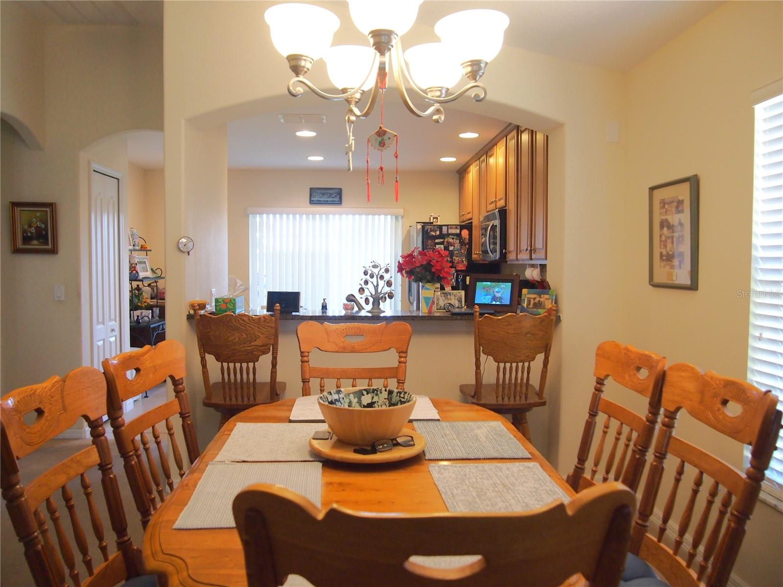 Dining area