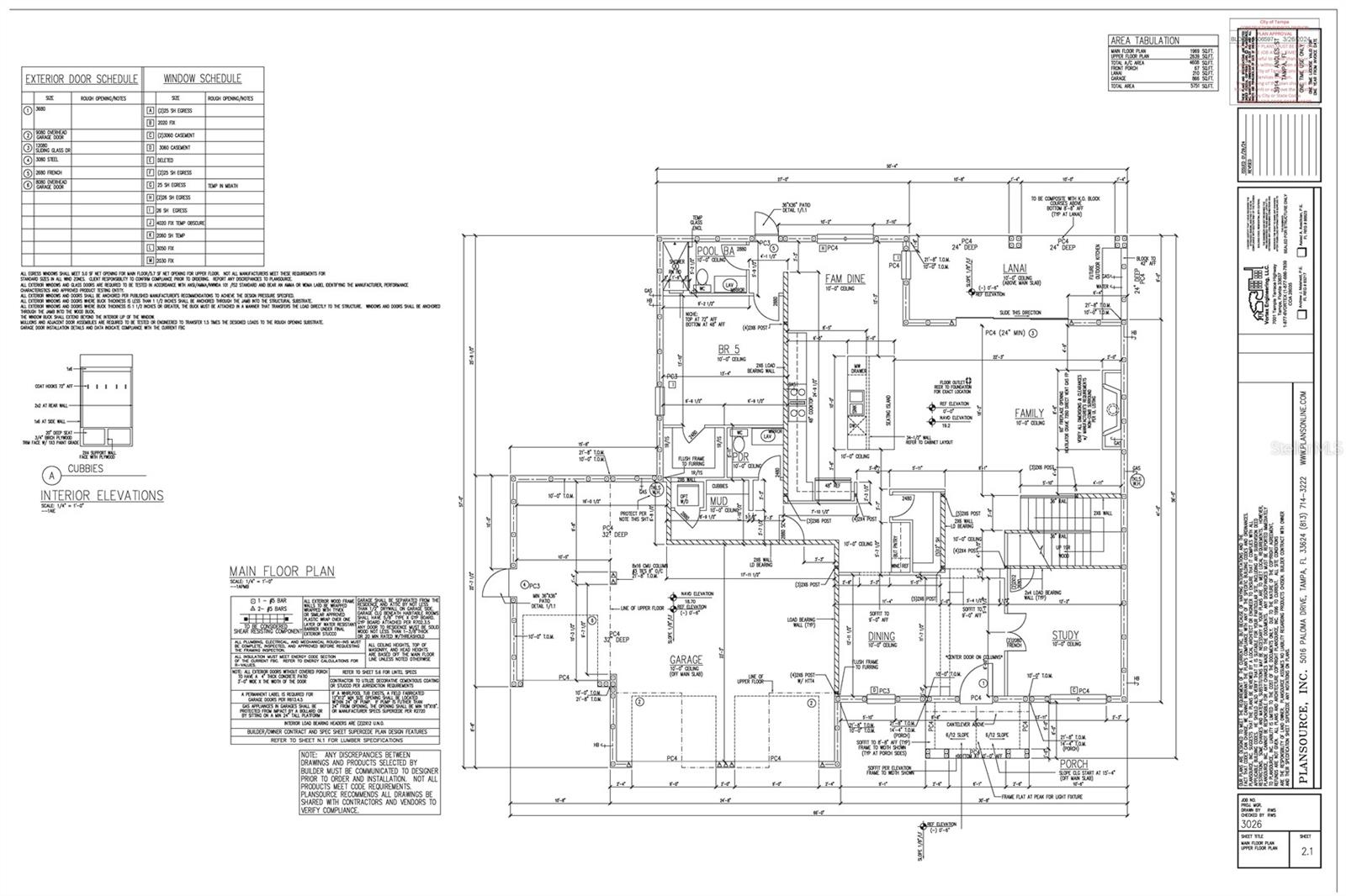 1st Floor Plan