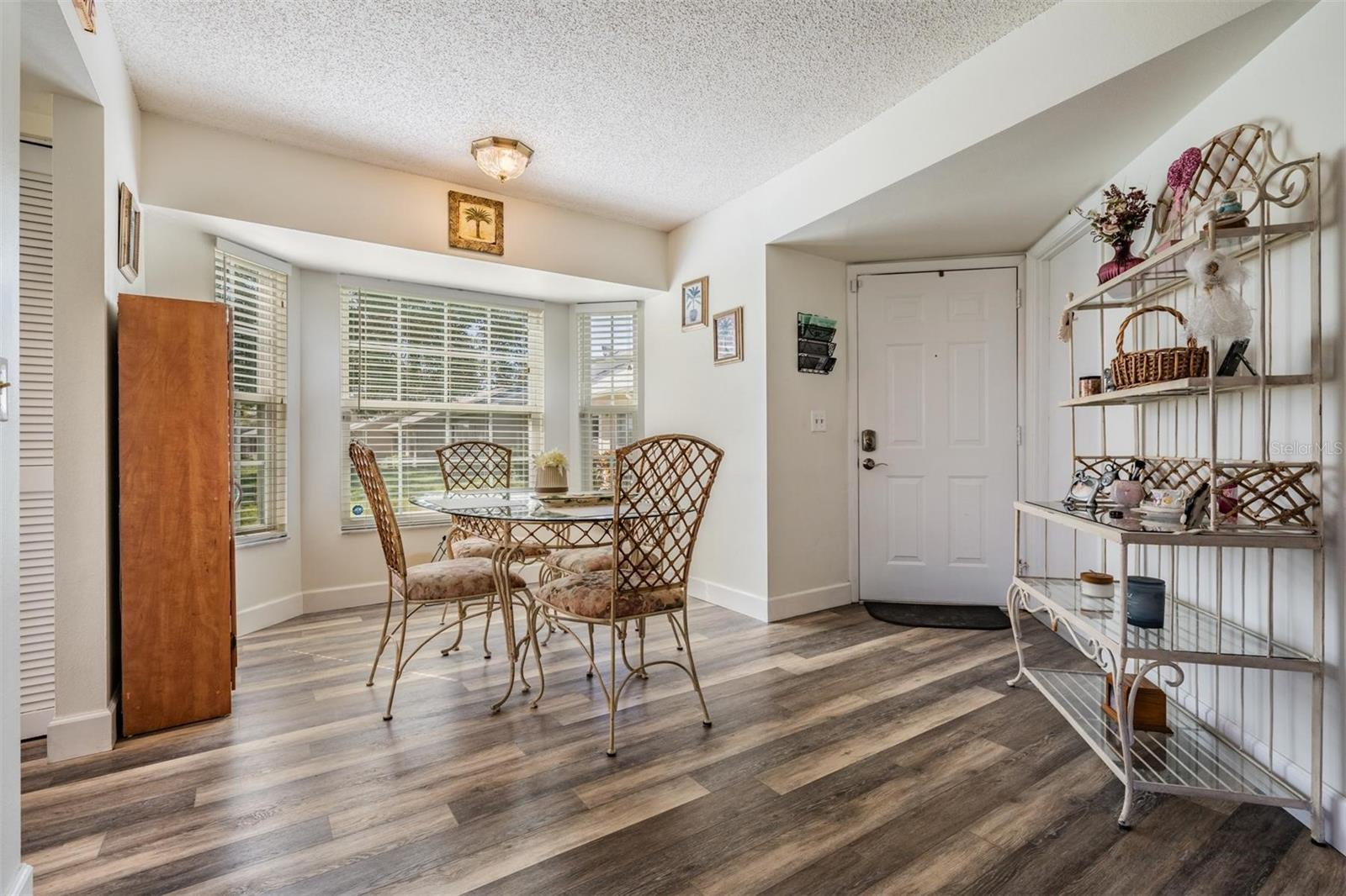 Front entry and dining area