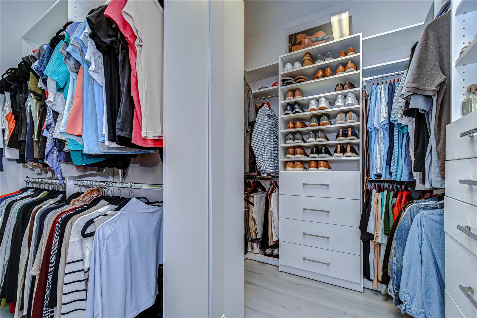 Spacious closet!