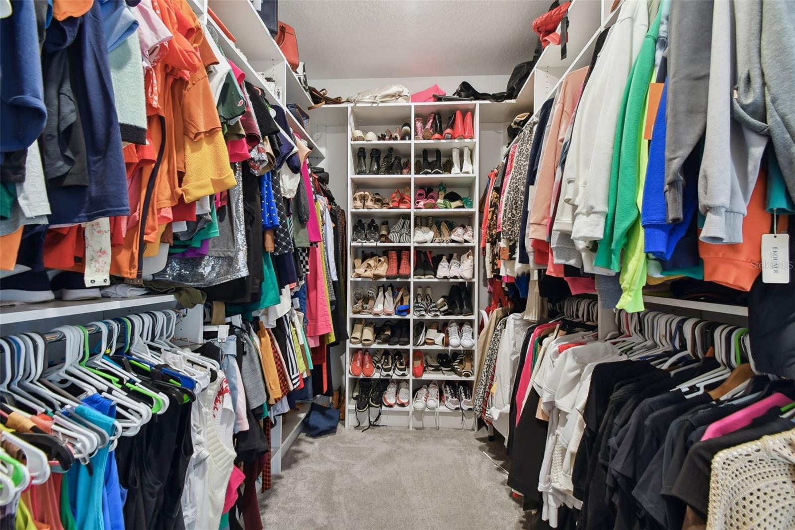 perfectly organized for whatever clothes you have and shoes!