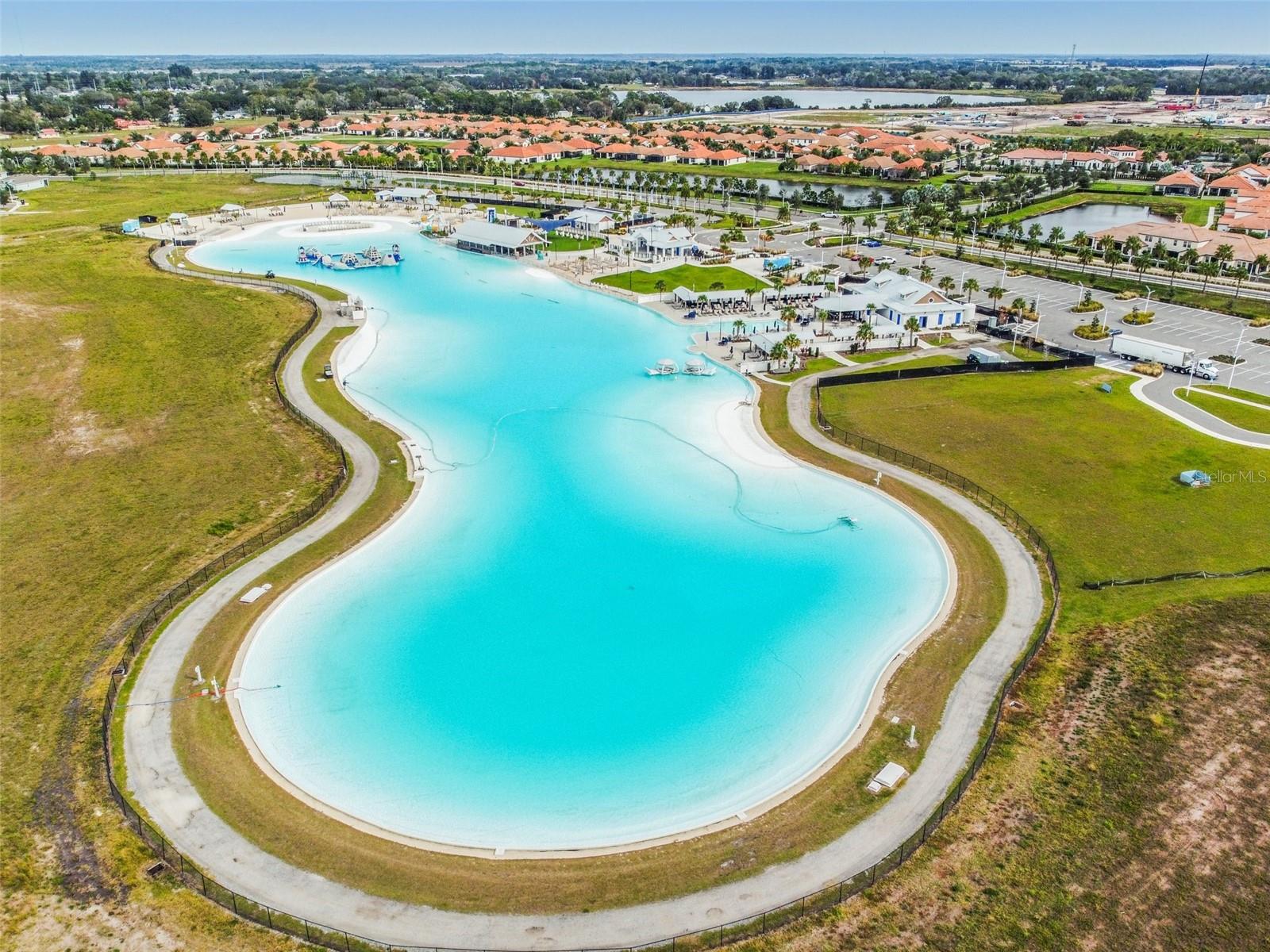 access to the entire lagoon