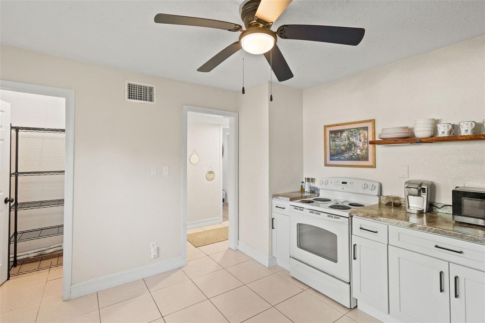 2nd house kitchen with walk in pantry