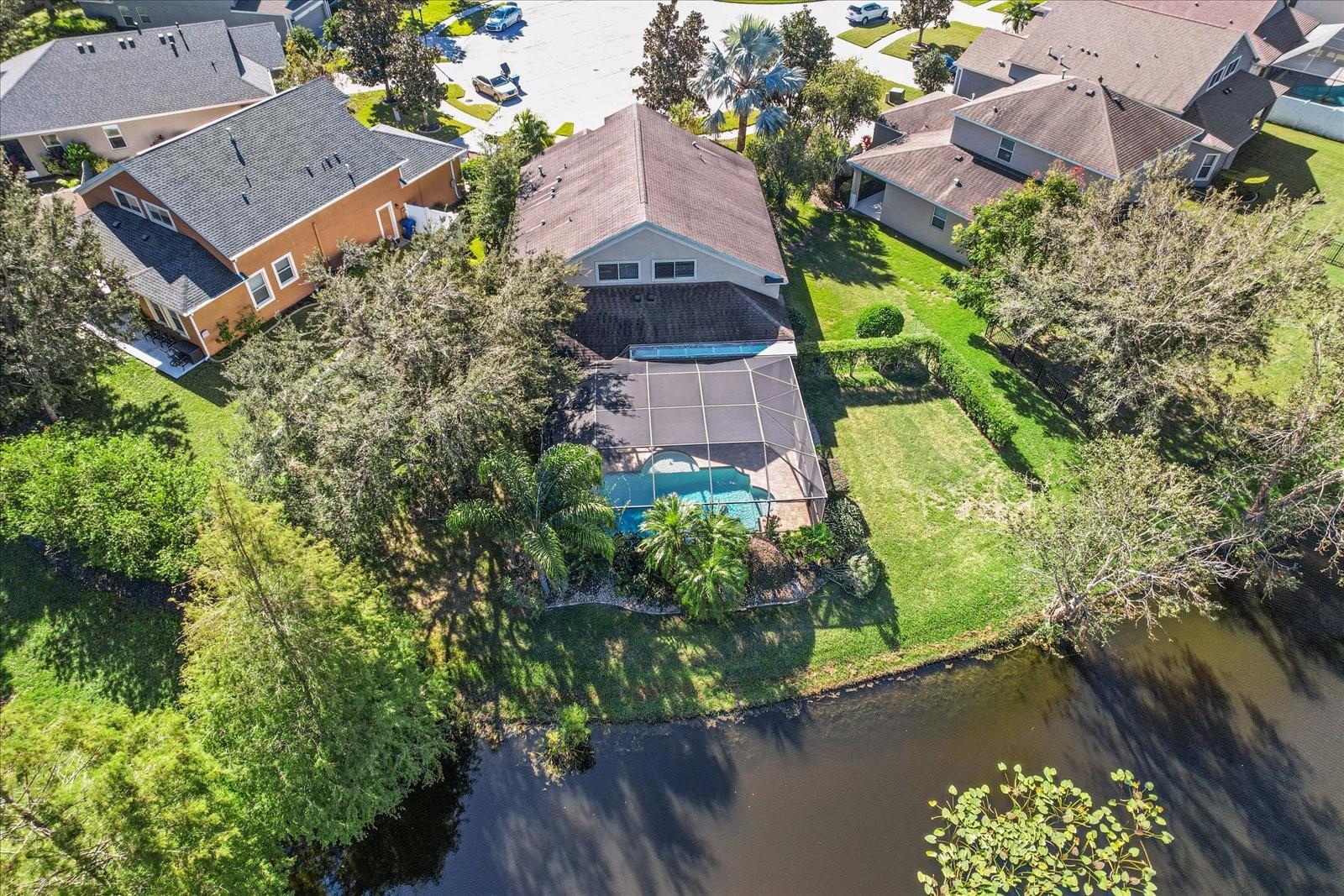 Aerial View of Home