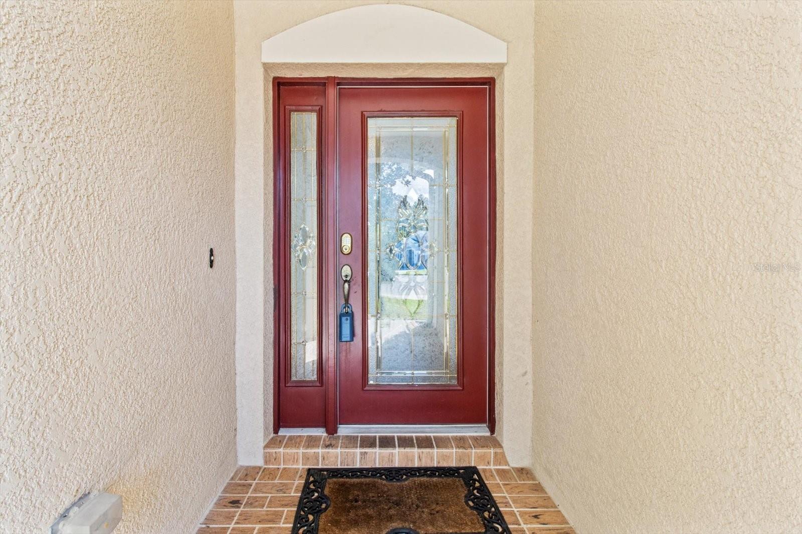 Exterior View Front Door