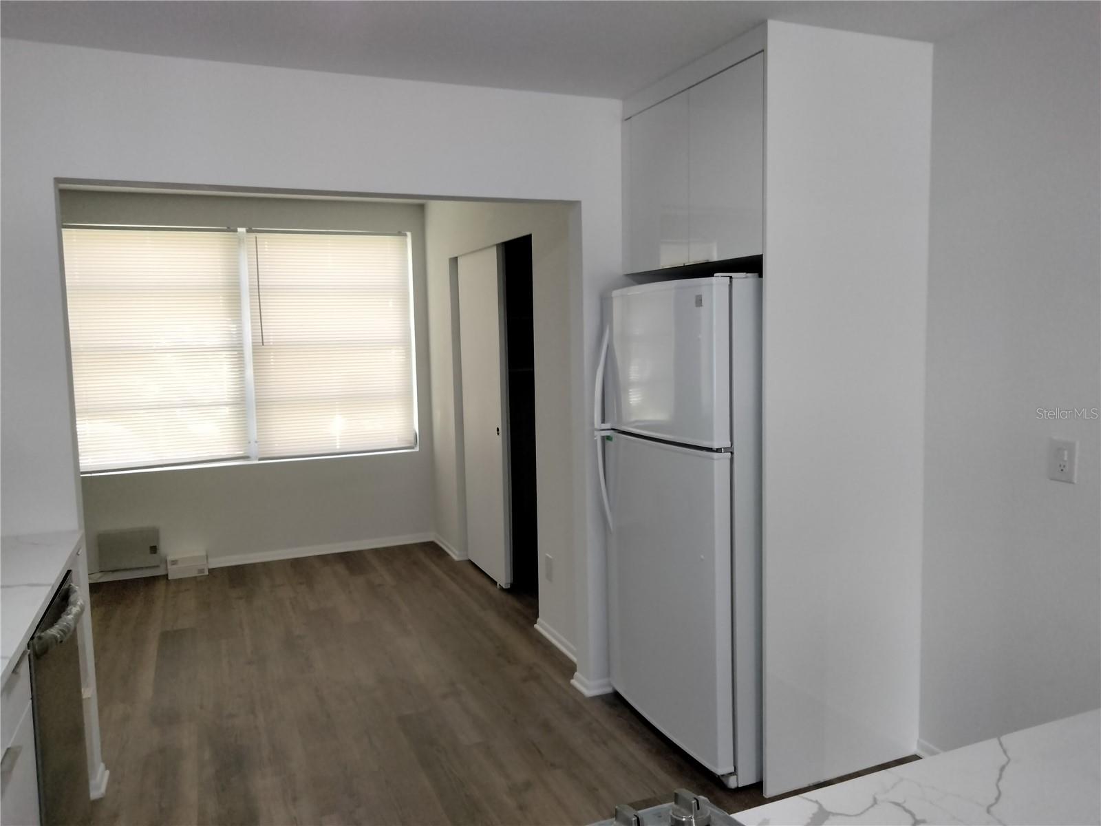 Kitchen open to family room