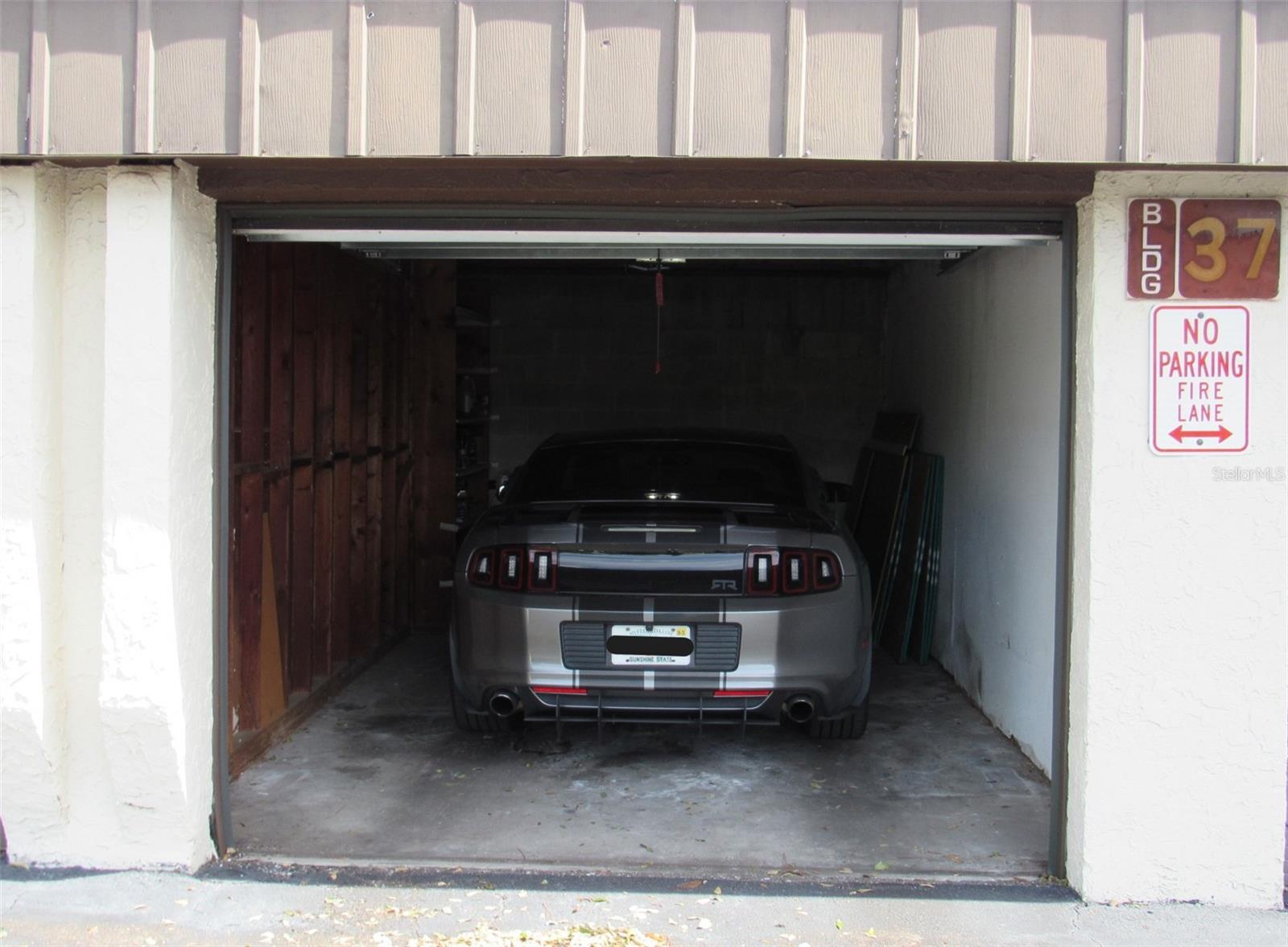 Closed Garage