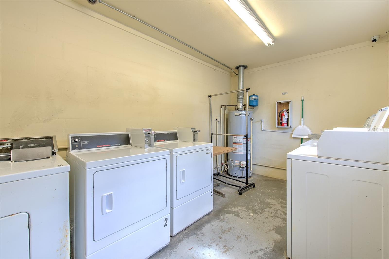 Condo [coin] laundry facility available to all residents!