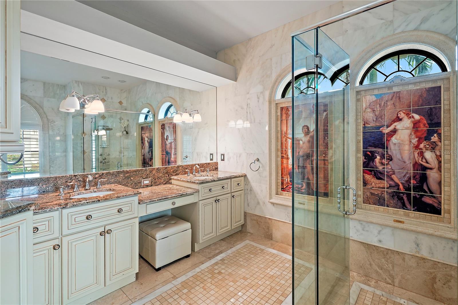 Primary Bath Double Vanities3341 Gulf Blvd, Belleair Beach, FL
