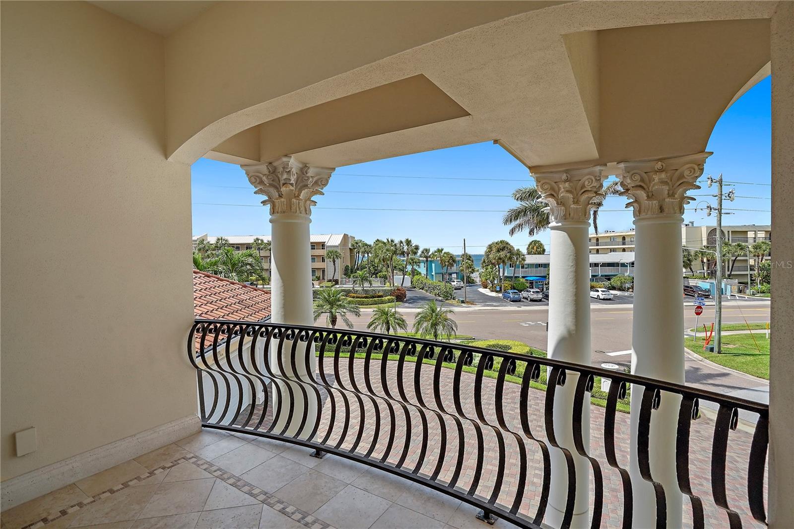 Front Facing Sunset Balcony off 2nd floor Loft3341 Gulf Blvd, Belleair Beach, FL