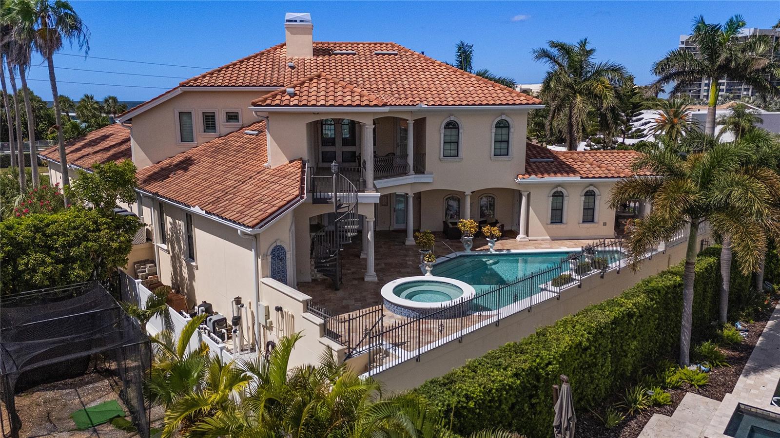 Rear View of Home3341 Gulf Blvd, Belleair Beach, FL