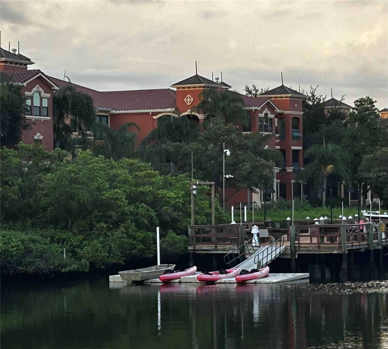 kayaks and launch