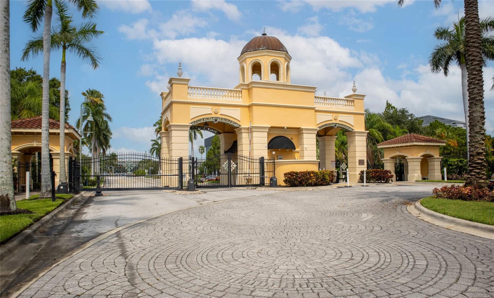 guard gated entrance