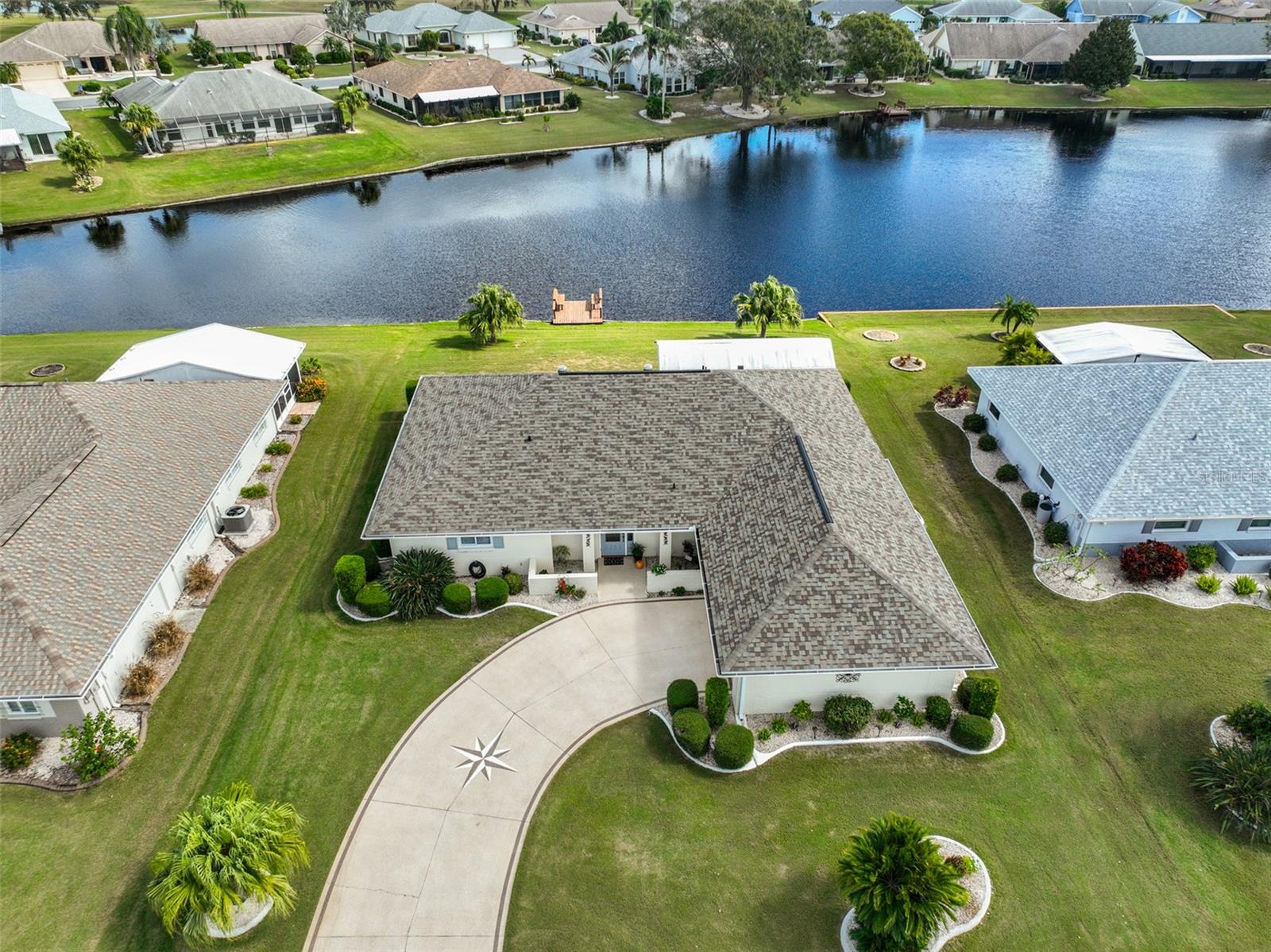 Arial Front View New Roof