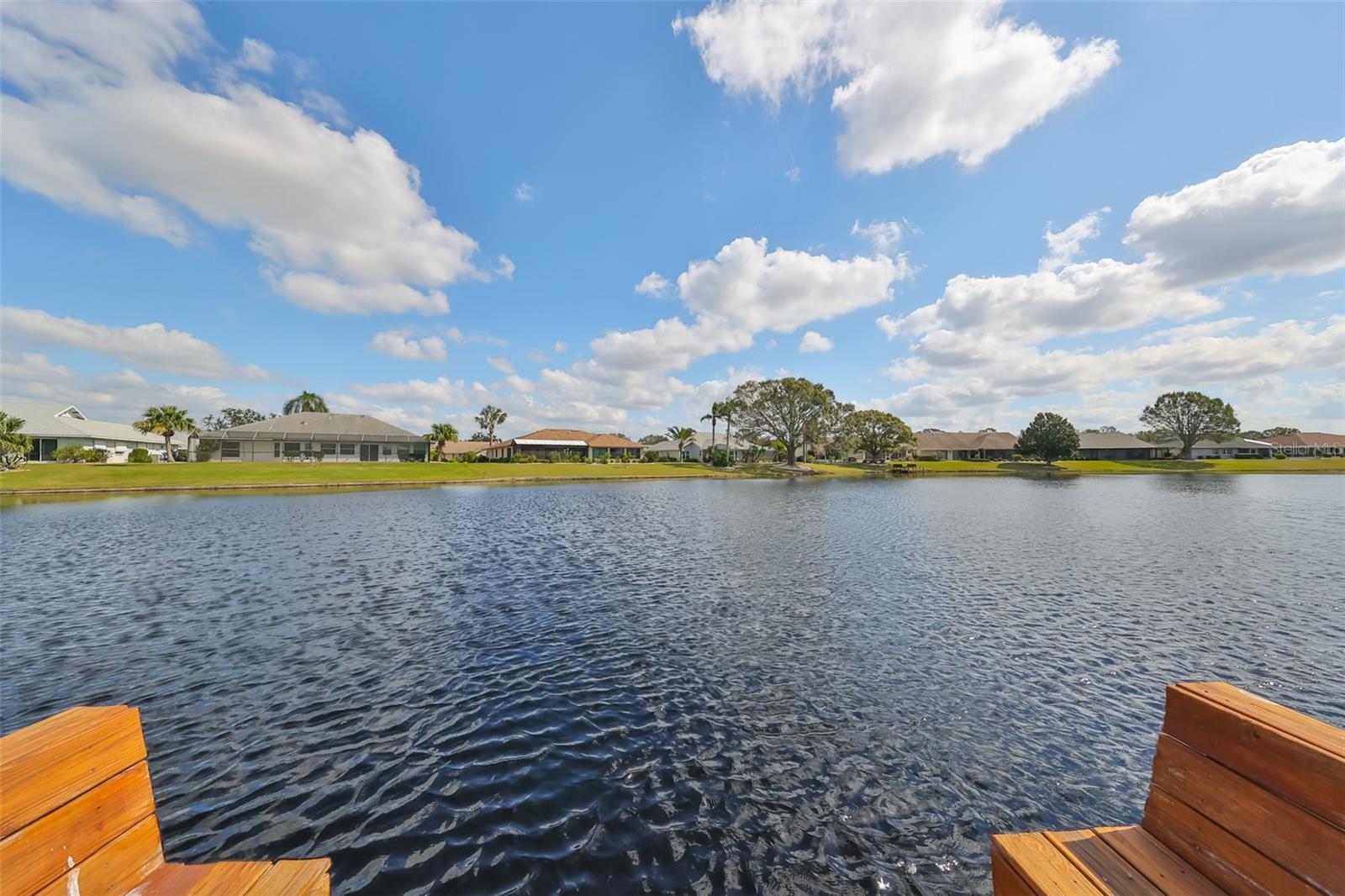 Private Dock On Caloosa Lake- Recently Painted Private Dock Perfect For Entertaining Friends & Family