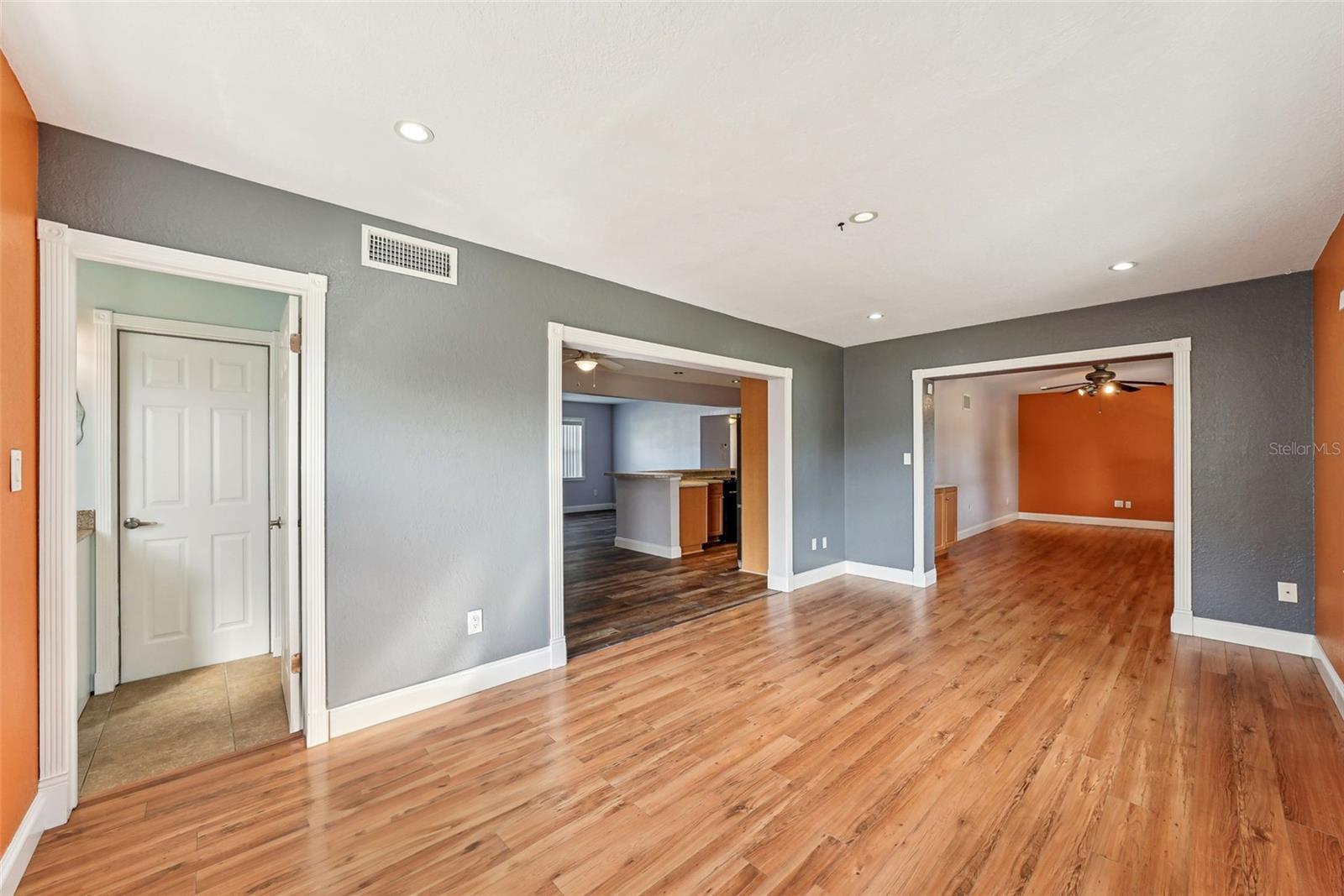 Dining room with access to bonus room and 2nd bath