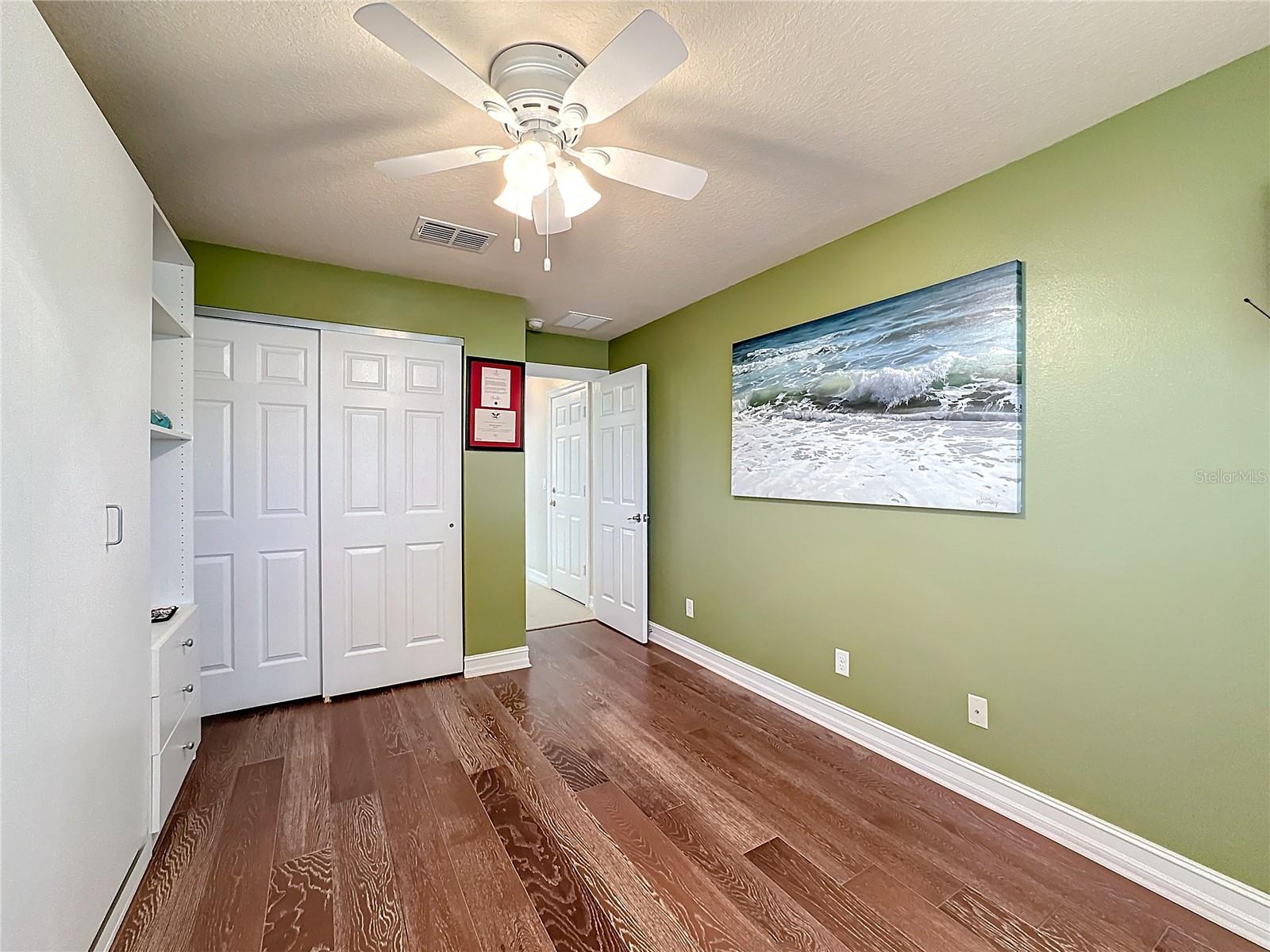 2nd BR Wall unit and coat closet