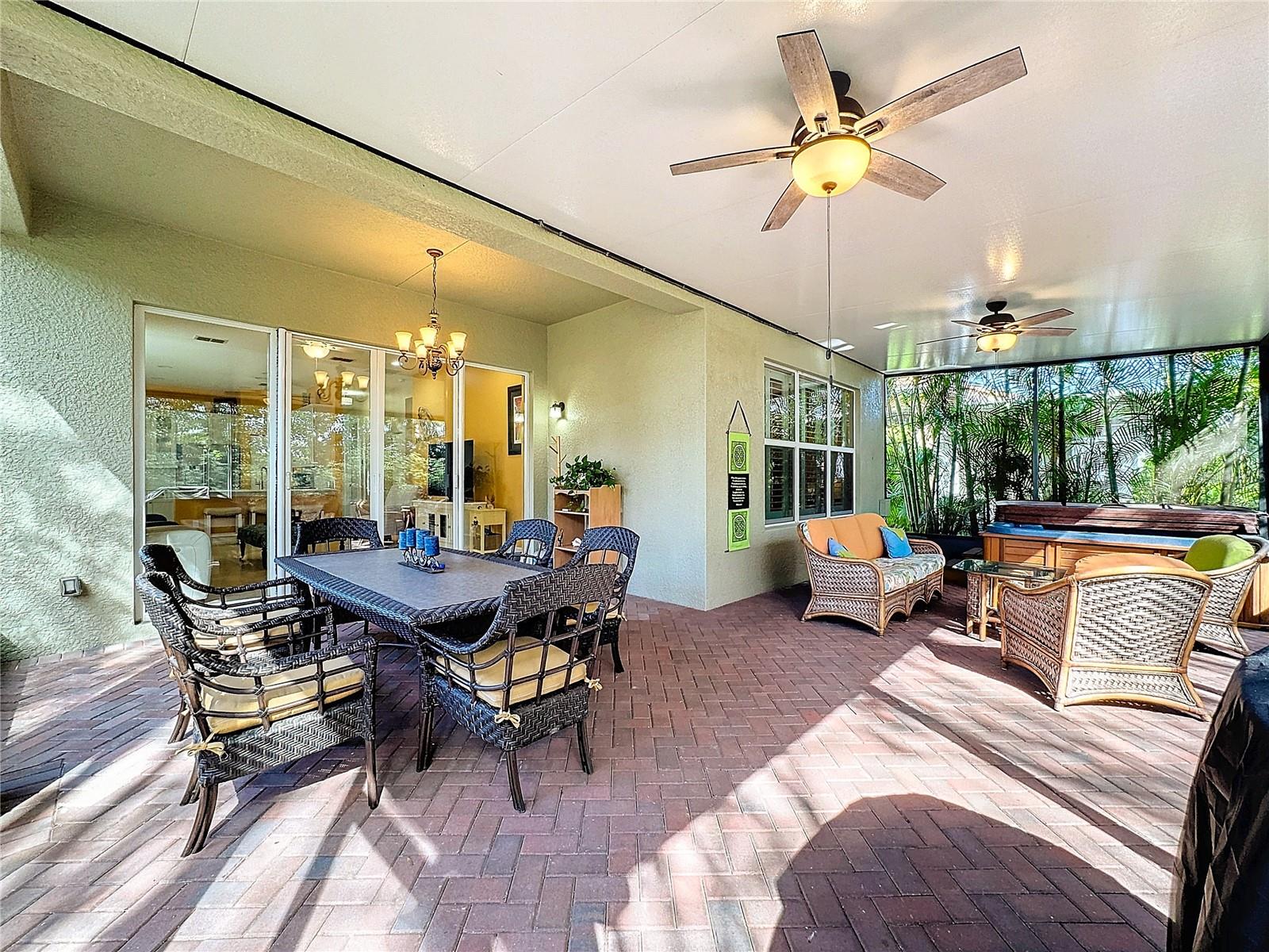 Extended Lanai with Solid Roof